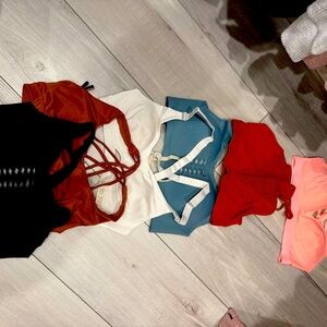 Women's Victoria’s Secret sports bras sizes 34B-34C BARELY WORN- lot of 6